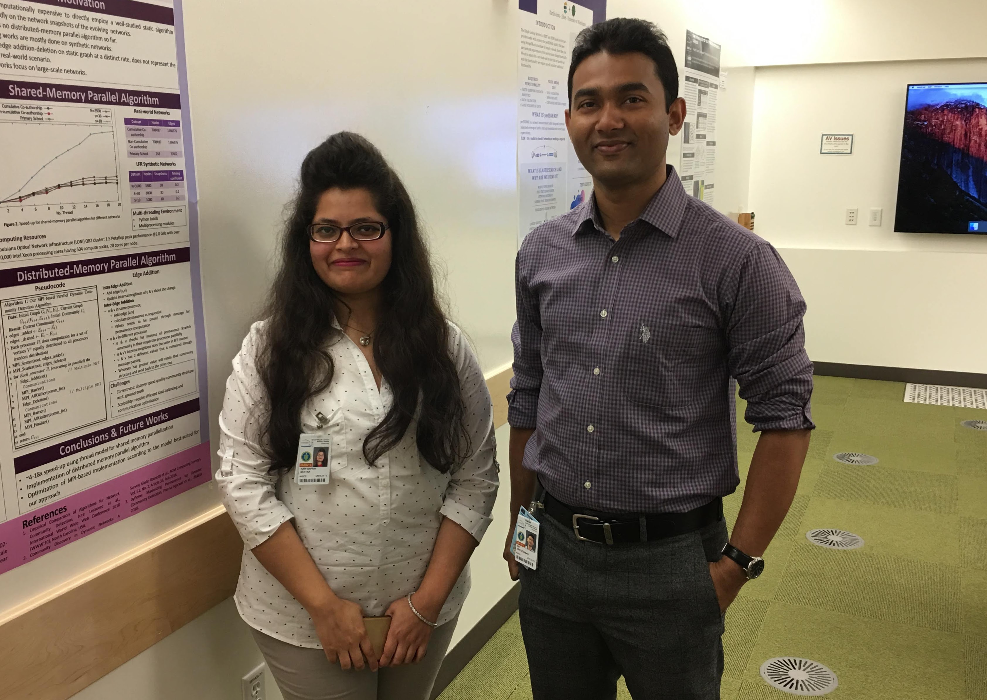 Research poster session